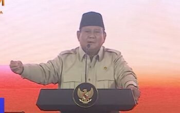 Presiden Prabowo Subianto menegaskan pemberantasan korupsi di Munas PKS VI, Jakarta