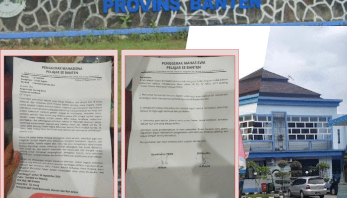 PMPB Banten Desak Usut Dugaan Pelecehan Seksual ASN DKP Lewat Surat Resmi