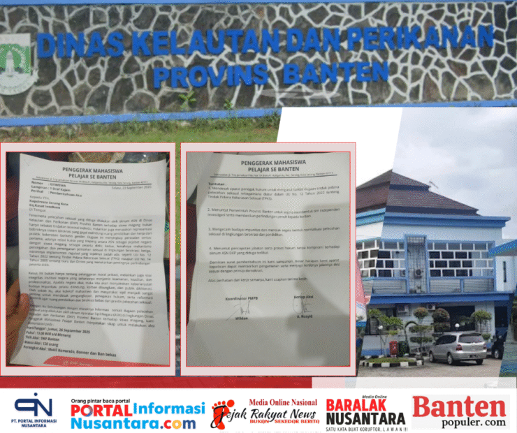 Surat resmi PMPB Banten desak usut dugaan pelecehan seksual ASN DKP