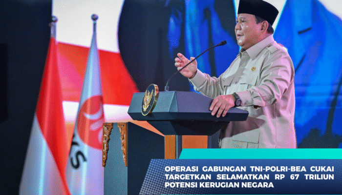 Prabowo Perintahkan TNI-Polri-Bea Cukai Tutup Jalur Laut Penyelundupan Timah