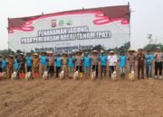 Kapolda Banten dan Kapolres Lebak Tanam Jagung di Cimarga, Dukung Program Ketahanan Pangan Nasional