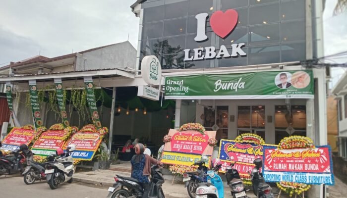 Grand Opening RM Bunda Rangkasbitung: Hadirkan Inovasi Kuliner dan Nuansa Kafe di Pusat Kota Rangkasbitung