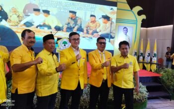 Fahmi Hakim terpilih kembali secara aklamasi sebagai Ketua DPD Partai Golkar Kabupaten Serang pada Musda XI di Swiss-Belinn Modern Cikande.
