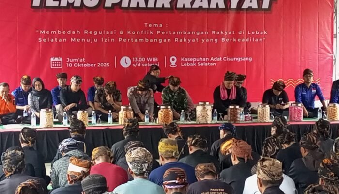 Diskusi BEM Nusantara Banten Soroti Konflik dan Regulasi Pertambangan Rakyat di Lebak Selatan