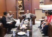 Kapolda Banten dan INKANAS Bahas Pembinaan Karate sebagai Pilar Bela Negara