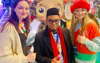 Potret simbolis apresiasi dari Rusia untuk terpilihnya H. Fahmi Hakim sebagai Sekretaris Jenderal ADPS