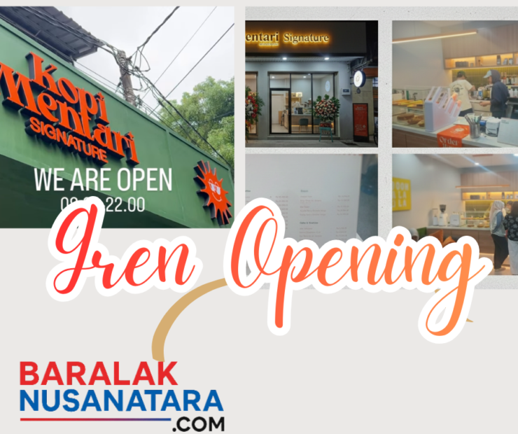 Grand opening Kedai Mentari Signature di pusat Kota Rangkasbitung, Kabupaten Lebak