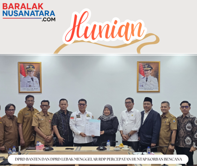 DPRD Banten dan DPRD Lebak menggelar RDP percepatan huntap korban bencana