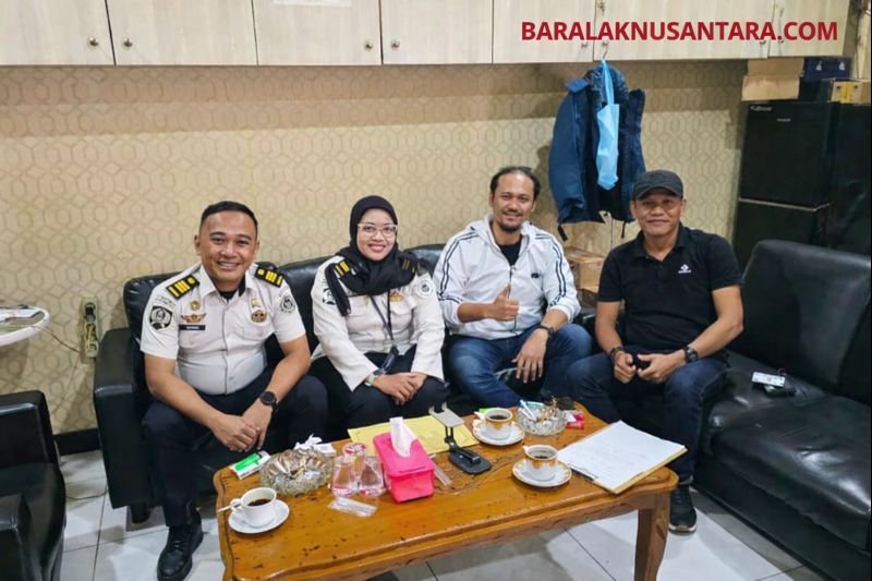 Silaturahmi perwakilan Baralak Nusantara dengan jajaran Lapas Kelas I Tangerang dalam suasana dialog dan koordinasi.