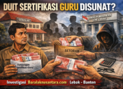 Setoran yang Tak Pernah Tercatat, Jejak Sunyi Pungutan Sertifikasi Guru di Lebak