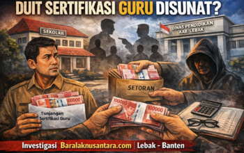 Setoran yang Tak Pernah Tercatat, Jejak Sunyi Pungutan Sertifikasi Guru di Lebak