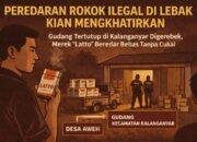 Rokok Ilegal “Latto” Banjiri Lebak, Gudang Rahasia di Desa Aweh Jadi Sorotan