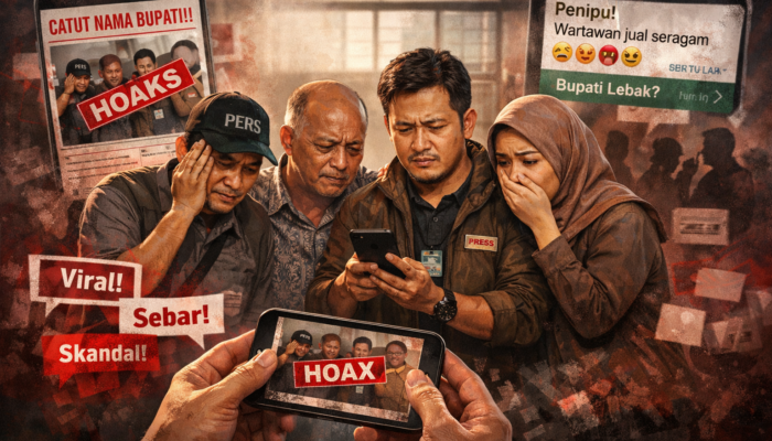 Empat Wartawan di Lebak Bantah Tudingan Catut Nama Bupati, Sebut Penyebaran Foto Bermuatan Fitnah