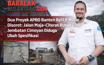 Dua Proyek APBD Banten Rp11,9 Miliar Disorot: Jalan Maja–Citeras Rusak Dini, Jembatan Cimoyan Diduga Ubah Spesifikasi