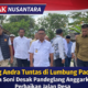 Bang Andra Tuntas di Lumbung Padi, Andra Soni Desak Pandeglang Anggarkan Perbaikan Jalan Desa