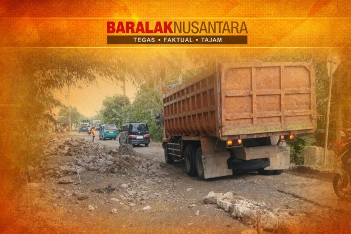 Perbaikan jalan utama di Kabupaten Lebak menjelang arus mudik Lebaran 2026 oleh DPUPR Lebak