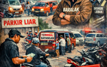 Terminal Bayangan dan Parkir Liar Menggurita di Rangkasbitung, Baralak Nusantara Pertanyakan Peran Dishub dan Satlantas