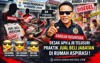 Dugaan Jual Beli Jabatan Kepala Sekolah di Lebak Mencuat, Tiga Nama Disebut dalam Skema Setoran Belasan Juta