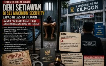 Deki Setiawan Diisolasi di Sel Maximum Security, AMMCB: “Ini Harus Dikaji Ulang, Jangan Kriminalisasi Orang yang Tersesat”