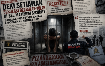 Deki Setiawan Dipenjara di Sel Maximum Security, Dugaan Pelanggaran HAM Mencuat