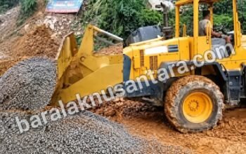 Longsor Tutup Ruas Cipanas–Ciparay, UPTD PJJ Lebak Bergerak Cepat Lakukan Penanganan