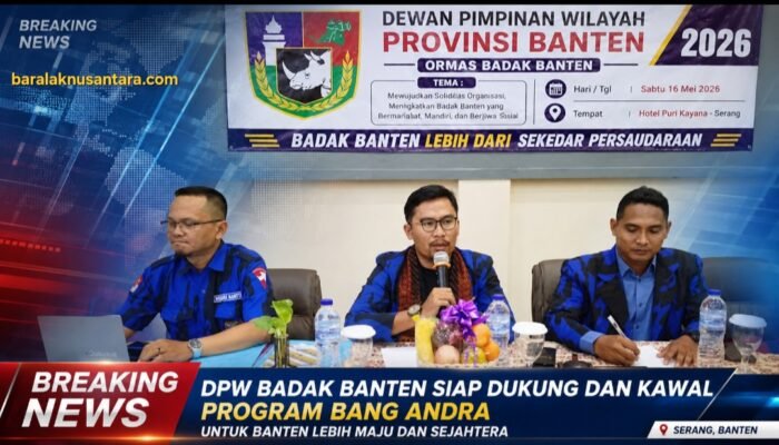 DPW Badak Banten Siap Kawal Program Bang Andra Milik Pemprov Banten