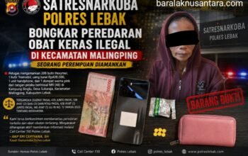 Barang bukti ratusan butir obat keras jenis Tramadol dan Hexymer hasil pengungkapan Sat Resnarkoba Polres Lebak di Kecamatan Banjarsari