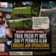 Truk Pasir Diduga Langgar Jam Operasional, Aktivitas PT MQS dan PT Permata Alam di Sajira Dikeluhkan Pengguna Jalan