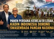 Panen Perdana Kedelai di Lebak, Kadin Indonesia Dorong Swasembada Pangan Nasional