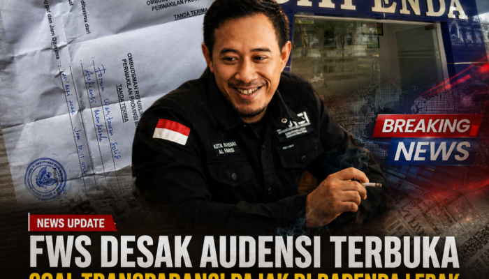 FWS Desak Audensi Terbuka Soal Transparansi Pajak di Bapenda Lebak, Ajak Media dan Konten Kreator Kawal Keterbukaan Pendapatan Daerah