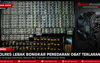 Polres Lebak Bongkar Peredaran Obat Terlarang di Banjarsari, Tiga Tersangka Diamankan