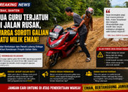 Guru SD Terjatuh di Jalan Rusak, Warga Soroti Aktivitas Galian Batu Milik Eman di Guradog