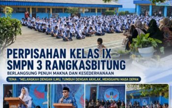 Perpisahan Kelas IX SMPN 3 Rangkasbitung Tahun Ajaran 2025-2026 Berlangsung Penuh Makna dan Kesederhanaan