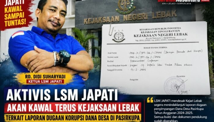 JAPATI Tegaskan Komitmen Kawal Laporan Dugaan Penyimpangan Dana Desa Pasirkupa Hingga Tuntas