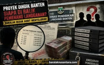 Jejak Pemenang Berulang di Proyek Dindik Banten: Kebetulan, Kompetensi, atau Ada Pola yang Harus Diungkap?