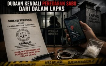AMMCB Somasi Kalapas Kelas I A Tangerang, Soroti Dugaan Pengendalian Peredaran Sabu dari Balik Penjara