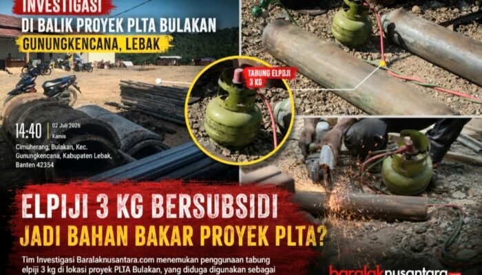 Di Balik Proyek PLTA Bulakan: Tabung Elpiji Subsidi Menghidupi Bara Pembangunan