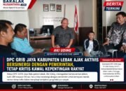 DPC GRIB Jaya Kabupaten Lebak Ajak Aktivis Bersinergi dengan Pemerintah, Tetap Kritis Mengawal Kepentingan Rakyat