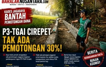 Kades Jagabaya Tegaskan Tak Ada Pemotongan Dana P3-TGAI Cirepet, Minta Pemberitaan Berlandaskan Fakta