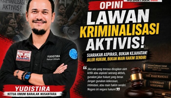 Lawan Kriminalisasi Aktivis, Tegakkan Hukum dan Tolak Main Hakim Sendiri