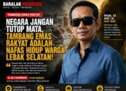 King Badak: Negara Jangan Tutup Mata, Tambang Emas Rakyat adalah Nafas Hidup Warga Lebak Selatan