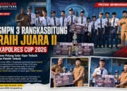 SMPN 3 Rangkasbitung Torehkan Prestasi di Kapolres Cup 2026, Raih Juara II hingga Gelar Kiper dan Pelatih Terbaik