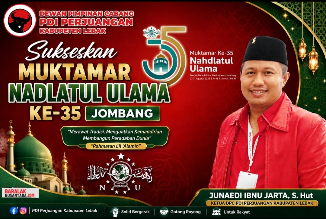 Ketua DPC PDIP Lebak