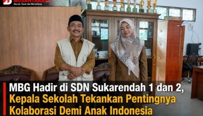 MBG Hadir di SDN Sukarendah 1 dan 2, Kepala Sekolah Tekankan Pentingnya Kolaborasi Demi Anak Indonesia