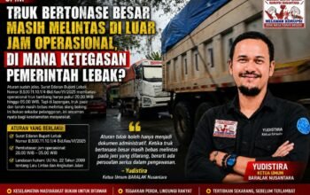 Aturan Sudah Jelas, Kini Saatnya Forkopimda Lebak Tegas Menertibkan Truk Bertonase Besar?