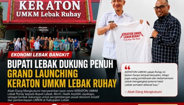 Menjelang Grand Launching, KERATON UMKM Lebak Ruhay Siap Jadi Pusat Ekonomi Baru di Lebak