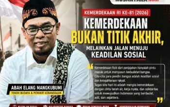 Kemerdekaan Bukan Titik Akhir, Melainkan Jalan Menuju Keadilan Sosial