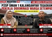 Hak Jawab P2SP SMAN 1 Kalanganyar: Pekerja Revitalisasi Didominasi Warga Setempat, Pengadaan Material Libatkan Toko Lokal