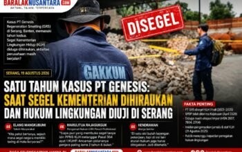 Satu Tahun Kasus PT Genesis: Segel KLH Dihiraukan, Penegakan Hukum Lingkungan Dipertanyakan
