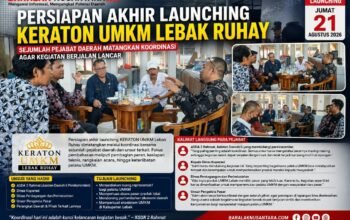 Persiapan Akhir Launching KERATON UMKM Lebak Ruhay, ASDA 2 Rahmat Tekankan Koordinasi